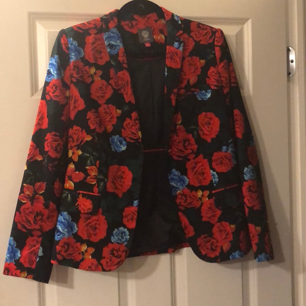 Vince Camuto Floral Blazer